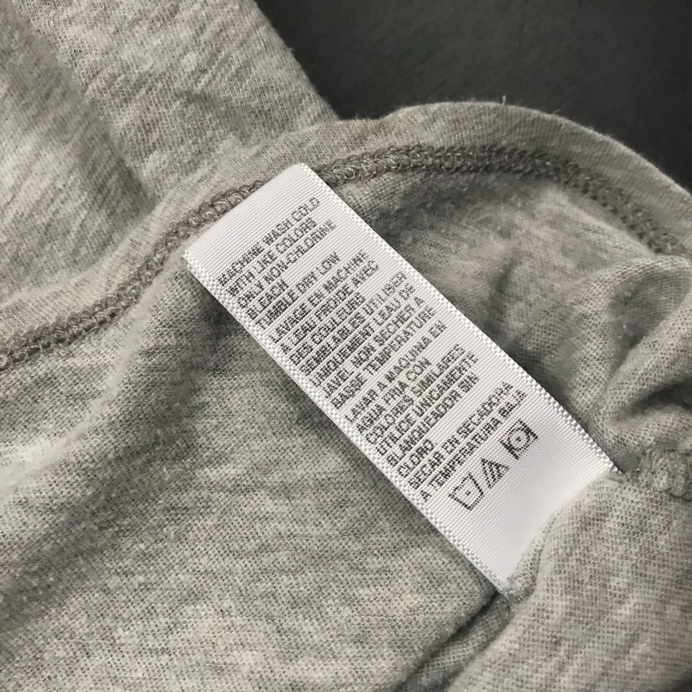 James Perse Basic Solid Heather Gray Crewneck T-S… - image 5